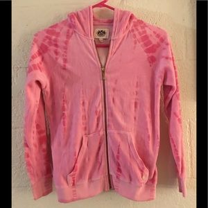 Girls Size 12 Juicy Couture Hooded Zippered Jacket